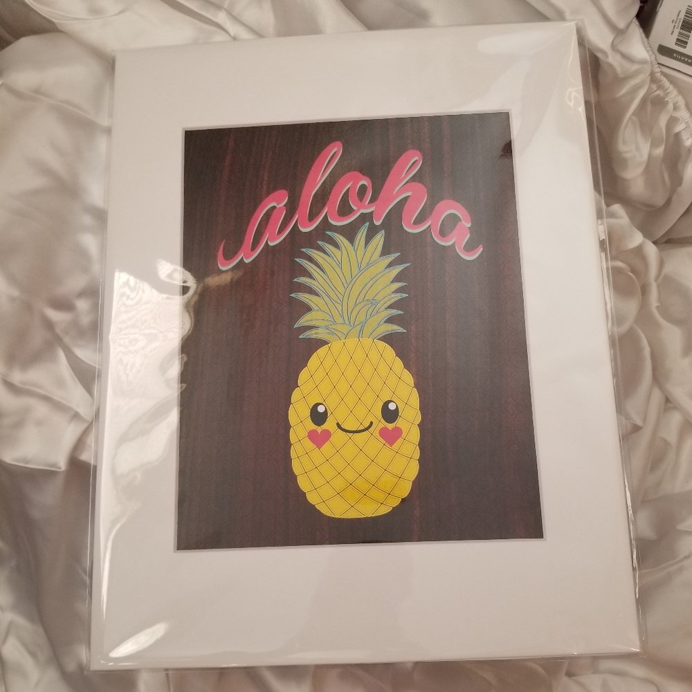 Pineapple Aloha (Love, Hello and Farewell) Art